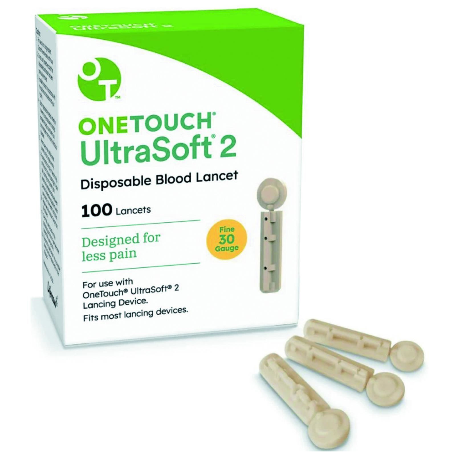 OneTouch Ultra Soft 2 Lancets