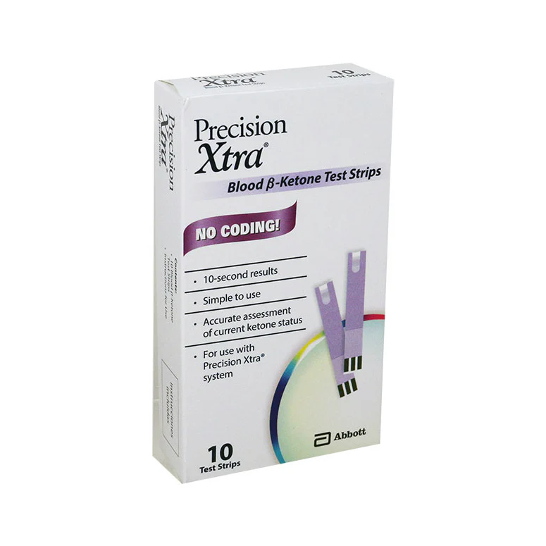 PRECISION XTRA KETONE STRIPS- 10CT